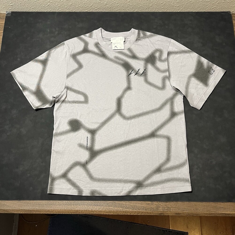Lee All Over Print Shirt Denim Roaring Wild Worldwide X RW Roaringwild Marble